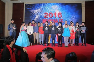 2016銀票網年會——上海年會活動場地布置公司
